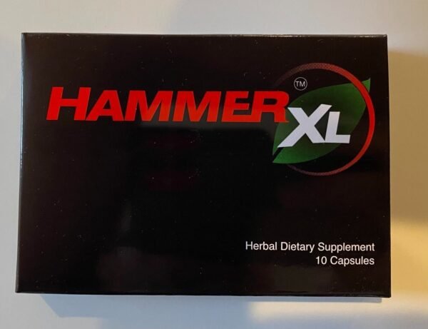 3849608080 Hammer XL Super Strength New All-Natural Men's Vitality Pill -20 Capsule