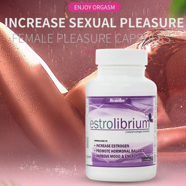 Female estrogen supplement promotes hormonal balance, helps increase sexual 120 CAPS