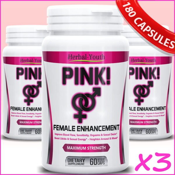 180 FEMALE ENHANCEMENT PILL LIBIDO WOMEN'S APHRODISIAC SEX DRIVE BOOSTER CAPSULE