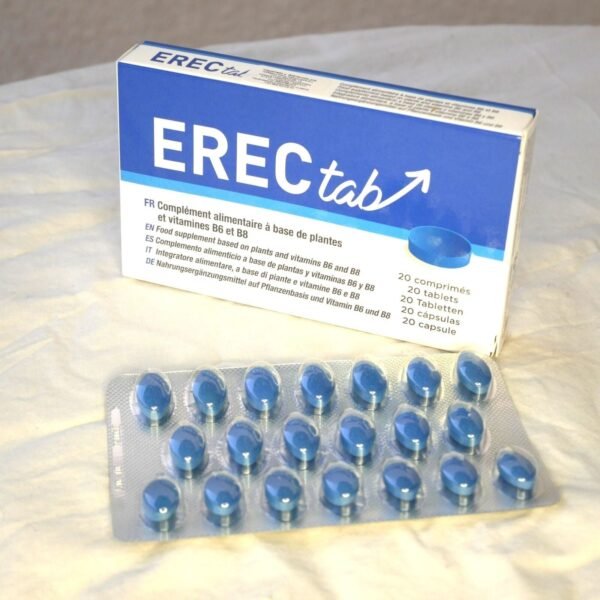 ERECTAB Erection and Virility 20 tabs Spanish Male Erection Strong Sexual Pills