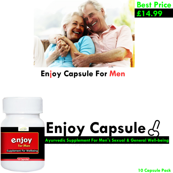 Enjoy Capsule For Men | Strength & Power | Weakness in Men Musli Herbs