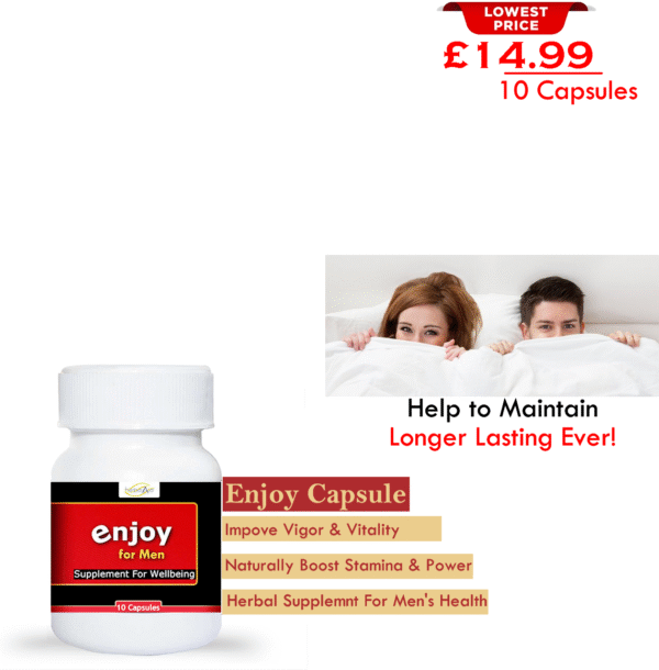 Enjoy Capsule For Men | Strength & Power | Weakness in Men Musli Herbs
