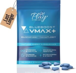 Blue Pill | Herbal Supplement Blue Pills for Men | High Strength Performance Powerful Fast Acting Long Lasting Results | Enhancing Male Stamina & Endurance Booster Tablets