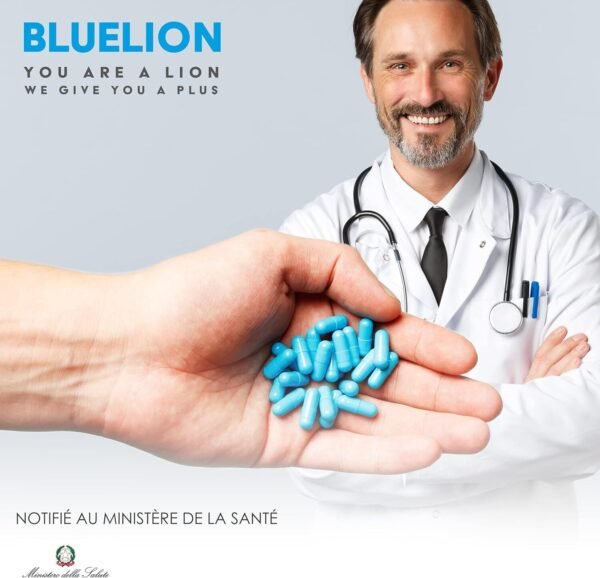 BLUELION® - 15 BLUE PILLS | Supplement for Maximum Performance of Men | Strength, Energy, Endurance