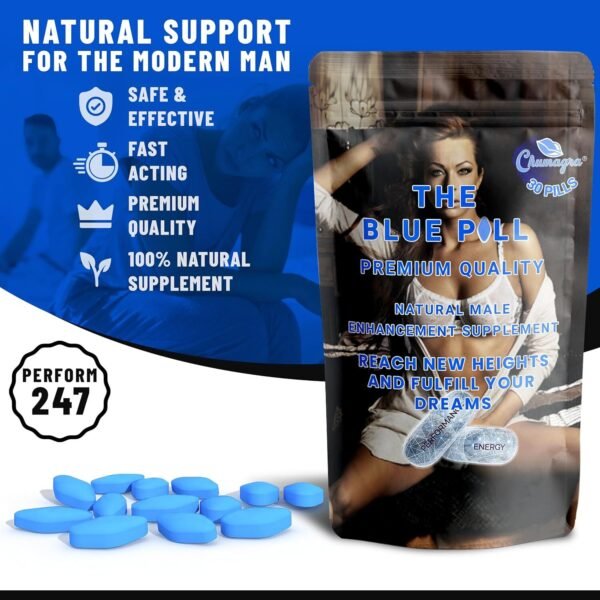 30 Tablets | Power & Performance | Herbal Dietary Supplement for Men | 100 Natural