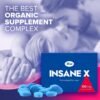 INSANE X 30 Tablets for Men Blue Elite 100mg - Enhanced Strength & Stamina