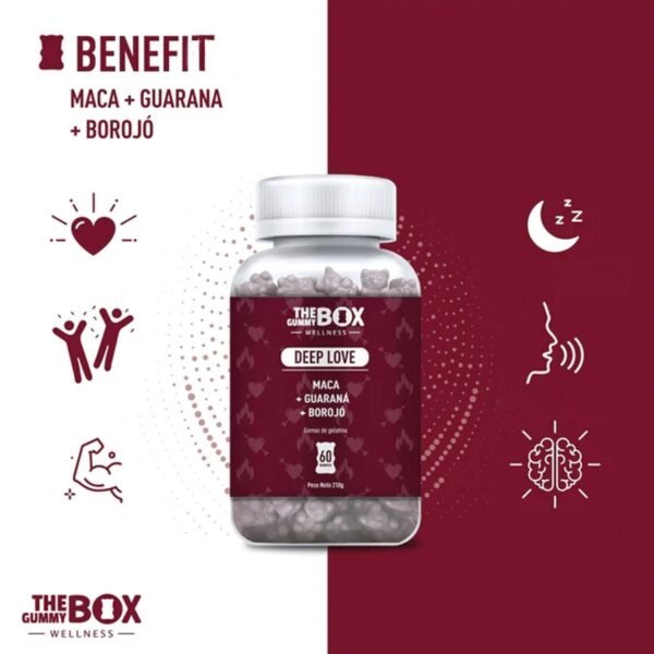 Deep Love Gummies Strength Stamina Timing Enhancer Booster Men Bed Bull Powers