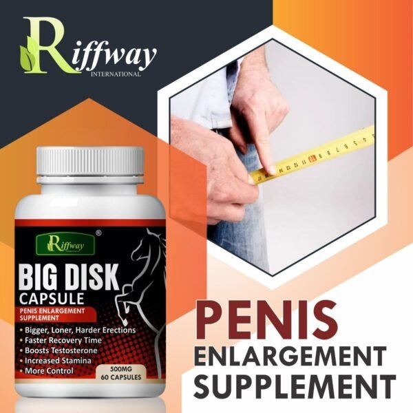 4056246362 Big Disk Sex Capsule Sexual Capsule Long Time Stamina (60 Capsule)