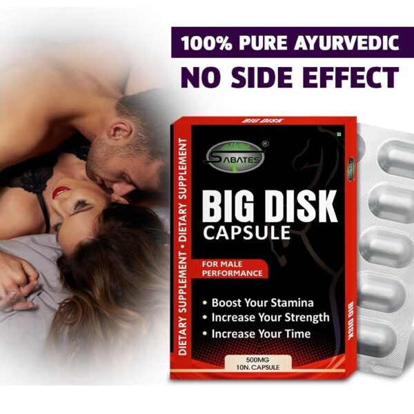 BIGDISK Sex Capsule Male Energy supplement for boost Men stamina-10