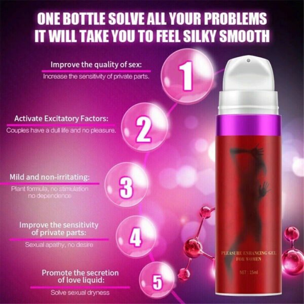 Female Sexual Stimulant Aphrodisiac Orgasmic Gel Women Pleasure Enhancer Gel