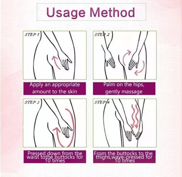 40g BUTT ENHANCEMENT CREAM ENLARGER FIRM CELLULITE BIGGER BUM LIFT SAFE UK