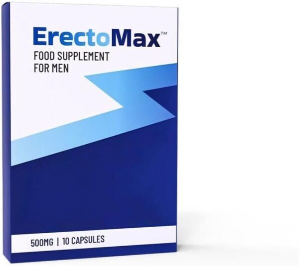 ErectoMax™ High Strength for Men’s Endurance & Stamina – 500mg Natural Herbal Energy Support Blue Pills for Men 10 Pills