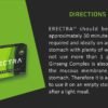 ERECTRA Green - Unleash More Longer, More Harder, More Stronger Performance - Stamina Endurance Booster Green Herbal Supplement Tablets for Men - 10 Ginseng Tablets