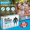Blue Power 30 Pills 100mg - Stronger & Harder Enhanced Strength & Firmness for Men - Designed to Boost High Stamina, Performance & Prolonged Results - Natural Male Enhancing Food & Herbal Supplement