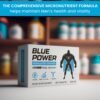 Blue Power 30 Pills 100mg - Stronger & Harder Enhanced Strength & Firmness for Men - Designed to Boost High Stamina, Performance & Prolonged Results - Natural Male Enhancing Food & Herbal Supplement