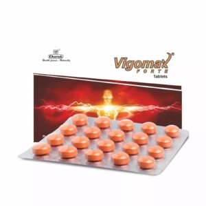 Charak Vigomax Forte Sex Enhancement Pills for Men Sex Stimulant 20 Tablets