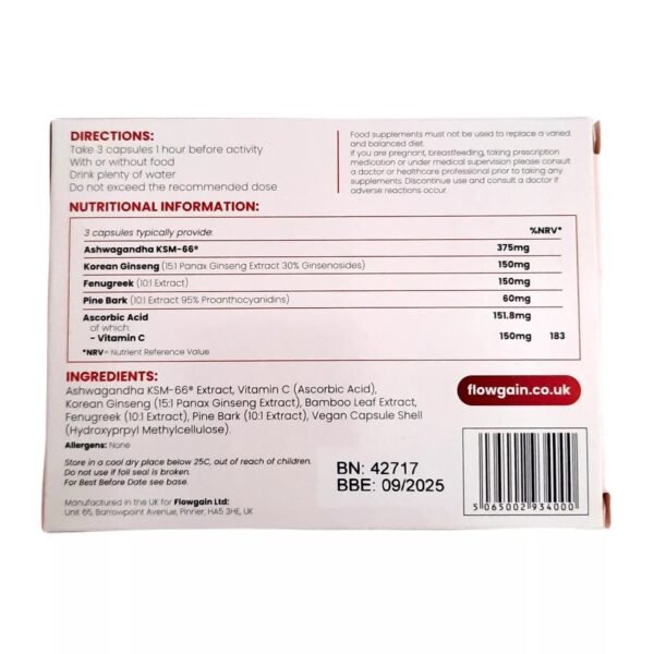 4356289347 Flowgain Male Supplement Pills for Men. BIG PACK 30pcs - UK ⭐️⭐️⭐️⭐️⭐