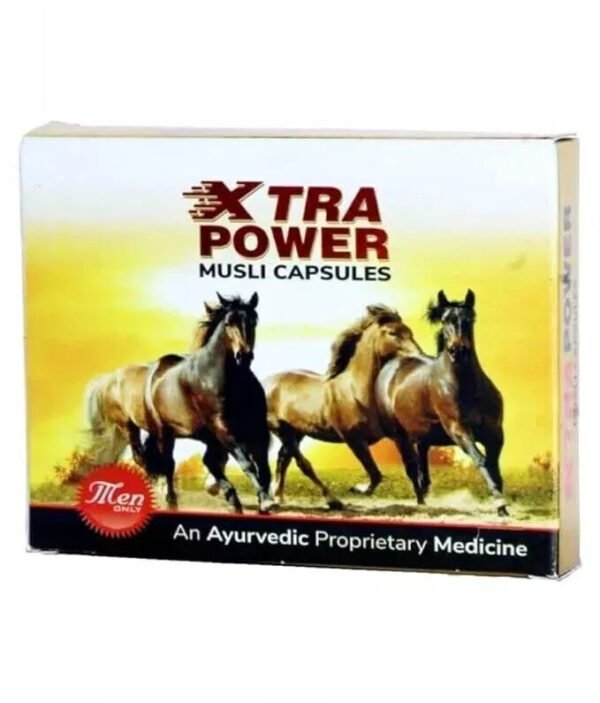 4356297710 #NEW Xtra Power Musli For Men Long Time Sex Power 30 Capsules