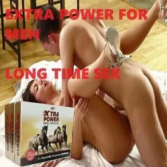 4356297715 #NEW Xtra Power Musli For Men Long Time Sex Power 30 Capsules