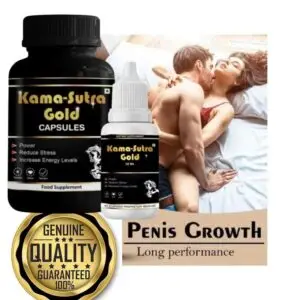 ##kama Sutra Extra Gold Penis Enlarger Growth Capsule 60 Capsules free shipping