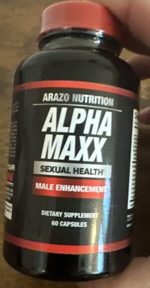 Fast Acting Sexual Enhancement Pills for Men by AlphaMaxx (60 Caps)