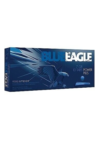 10 x Blue Pills Herbal 🔥 Blue Eagle for Men 🔥 Selenium L-Arginine Ginseng
