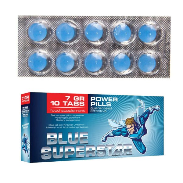 10x Blue Pills 🔥 for adult men 🔥 natural "P44