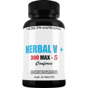 20 x ORIGINAL HERBAL V PLUS RED 200 S Red pills for adult men