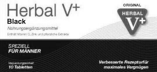 20 x ORIGINAL HERBAL V PLUS BLACK 200 - pills for adult men