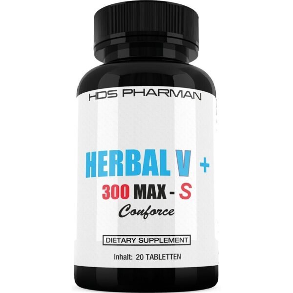 4387143421 20 x ORIGINAL HERBAL V PLUS RED 300 S Red pills for adult men