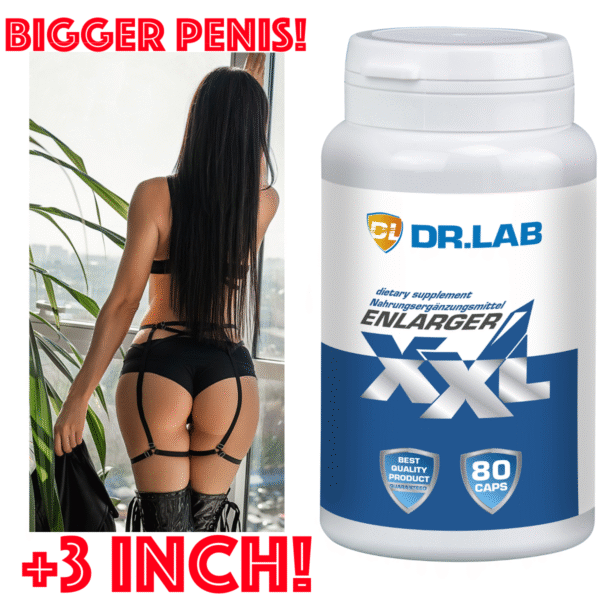 ENLARGER XXL 80 Caps Penis Enlargement Longer Xtrasize Member XXL Eron Vigrax