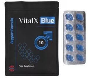 50 x 100mg - VitalX Blue For Men - Support Formula