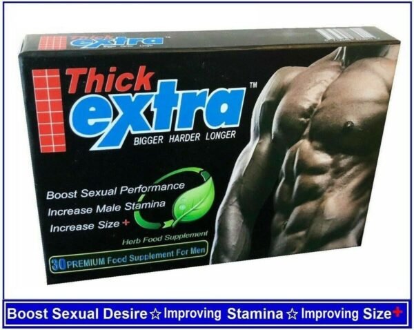 4404677540 EXTRA THICK SEX CAPS/PILLS FOR MEN-ENLARGEMENT, BIGGER, LONGER & THICKER-30 CAPS