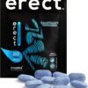 Erect ™ 20 Blue Pills | 100mg | Men's Sexual Power & Performance Enhancer | Unlock Your Passion with This Potent Natural Intimacy Support | Made in UK