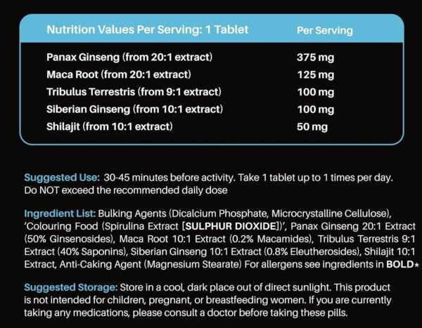Erect ™ 20 Blue Pills | 100mg | Men's Sexual Power & Performance Enhancer | Unlock Your Passion with This Potent Natural Intimacy Support | Made in UK