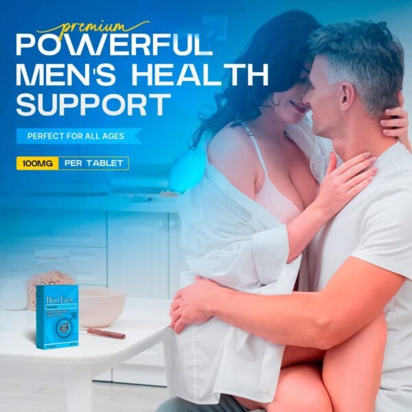 Bon Erex - 10 Pale Blue Pills for Men 100mg | Boosted Energy & Extended Duration | Support Strength, Firmness & Stamina | Natural Formula for Confident Performance | Herbal and Natural Supplement