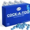 4647132752 Blue Cock-a-Too V Plus 100mg Strong & Powerful for Confident Performer, Maximum Duration - 100% Herbal Supplement | Fast Acting Energy and Stamina (Ginseng Tablets) Made in UK, Pack of 10 (10)