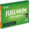 FUEL4HIM - New Stronger for Longer Formula for Men - Ultra Strong Performance Enhancing Pills, Stamina Endurance Booster Blue Supplement Pills for Men - 10 Ginseng Capsules 700MG