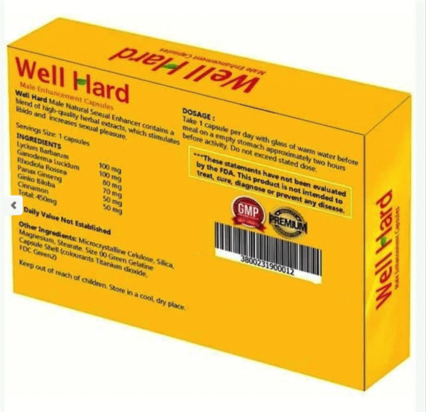 4737038961 10X Ultra Strong Male Herbal Libido Sexual Enhancement 450mg Capsules