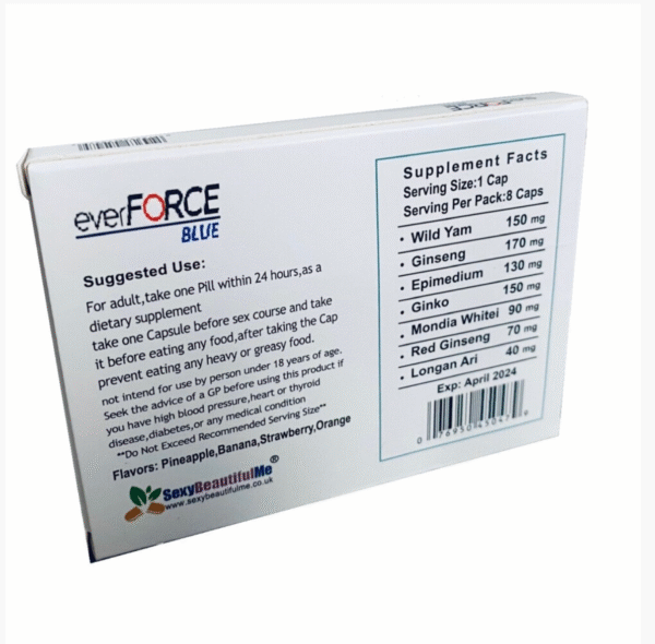 EverForce SEX CAPS/PILLS FOR MEN-STRONGER, HARDER,&LONG LASTING